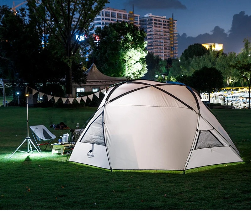 Naturehike Outdoor Camping Tent Sun Shelter Awning UPF40+ UV Protection Rainproof Anti-UV Sun Shelter Canopy Beach Tarp Sunshade
