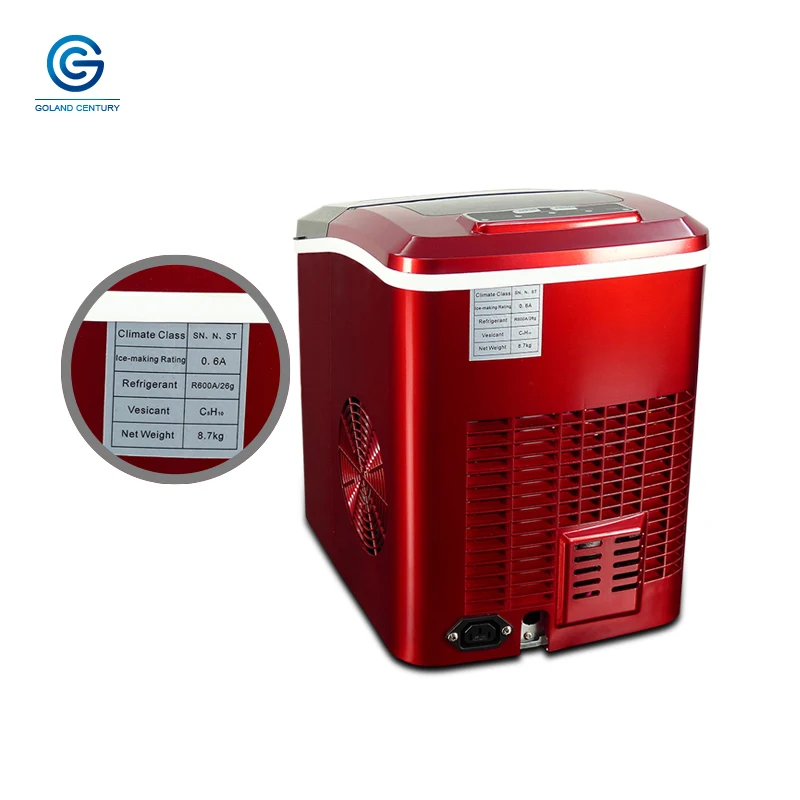 

Portable mini DC12V solar ice maker solar powered ice machine with AC adapter