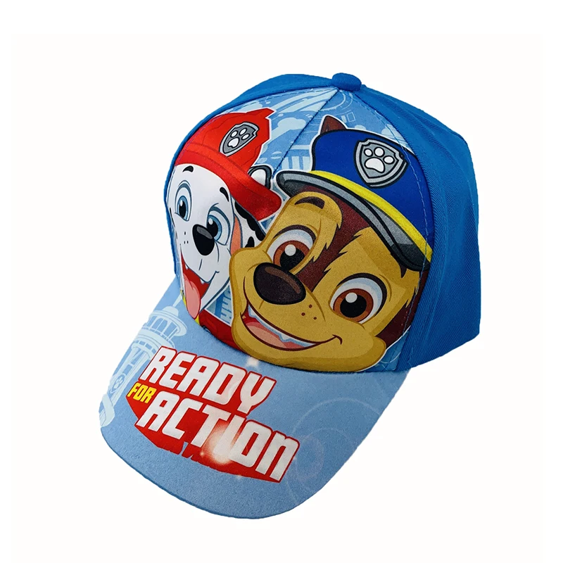 Paw Patrol мультфильм милые Удобные бейсболки Солнцезащитная сетка шляпа Детская
