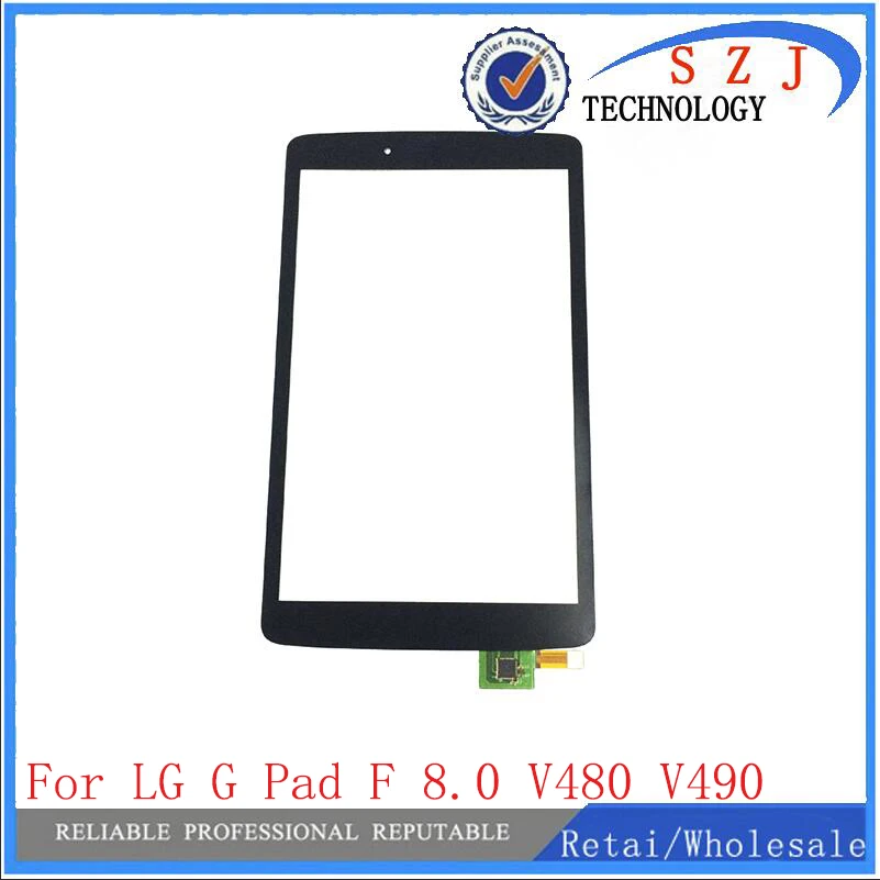 Новый 8 ''дюйма для LG G Pad F 0 V480 V490 дигитайзер Сенсорная панель экрана замены