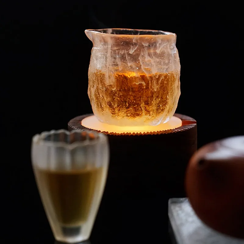 

Ice Floc Coloured Glaze Freeze Burn Kungfu Tea Cup Thicken Master Single Handmade Japan Tea Ceremony Cup Tearoom Drink Tools