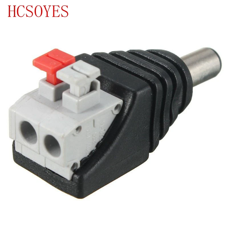 Мужской Женский DC Power 2 1x5 5 мм разъем-адаптер разъем для 5050 3528 одноцветный