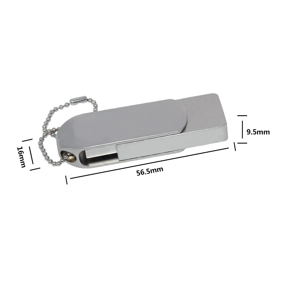 

30pcs/lot Metal Waterproof Usb Flash Drive USB2.0 High Quality Pen drives 4GB 8GB 16GB 32GB 64GB 128GB Pen Drive U Disk for gift