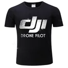 Мужская летняя футболка DJI Spark DJI Drone Phantom 4 Pilot футболка унисекс Топ с коротким рукавом