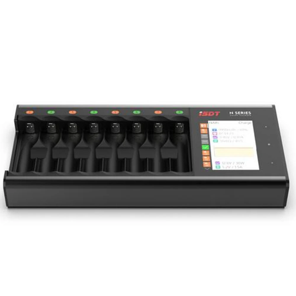 Зарядное устройство ISDT N8 N16 N24 AA AAA для аккумуляторов умное зарядное постоянного