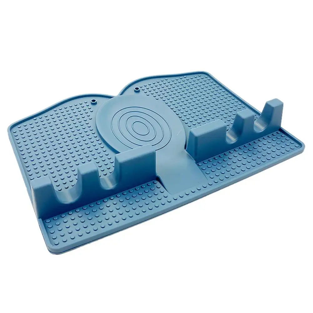 

Силиконовый Подставка для ложки, кухонные держатели, силиконовый держатель для ложки, кухонная вешалка, инструмент, сливная подставка, гиги...