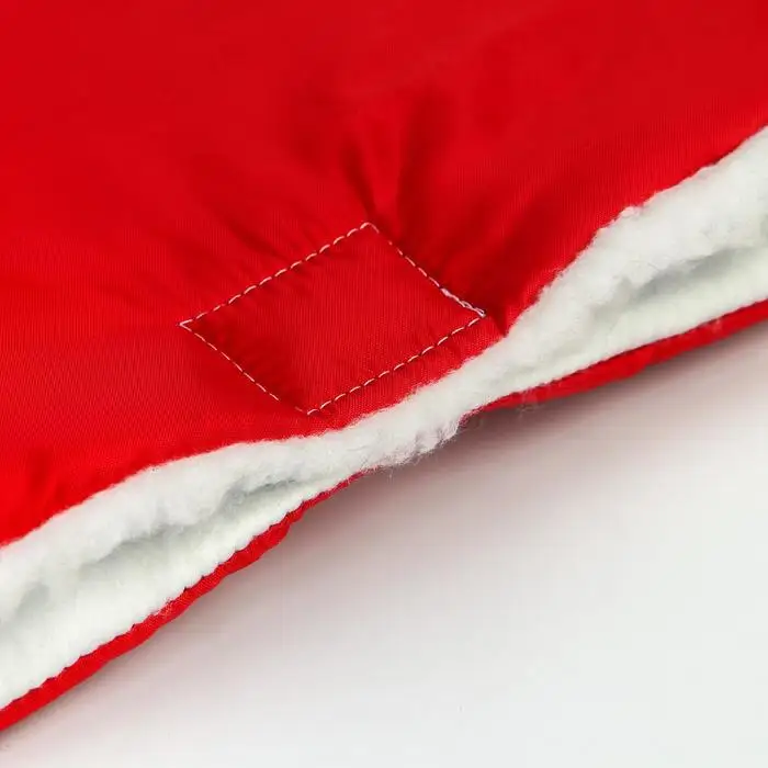 Муфта на ручку коляски цвет красный аксессуары для санок санки тюбин | Спорт и