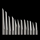 10p, вибрирующий нож из вольфрамовой стали Jingwei Rui Zhou Aoke IECHO, удлинение, вибрирующее лезвие с ЧПУ, резак для кожи и пены