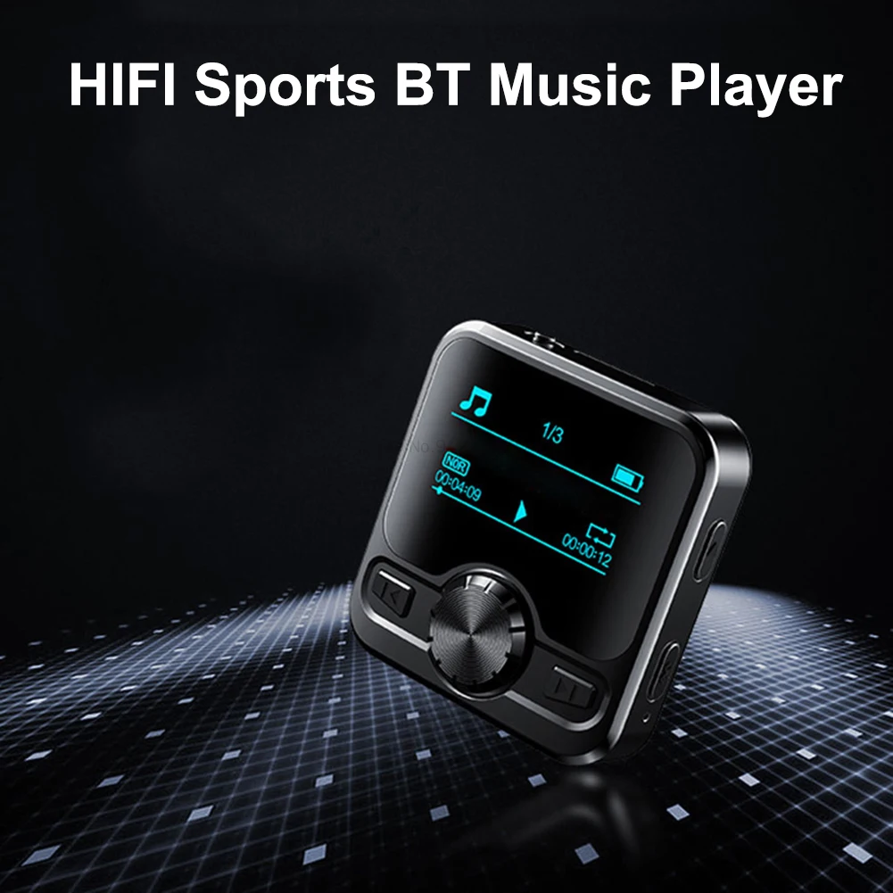 

Диктофон Bluetooth 4,2, спортивный плеер без потерь, музыкальный mp3-плеер, запись звука, 8 ГБ, Hi-Fi, Портативный аудиоплеер с FM-радио
