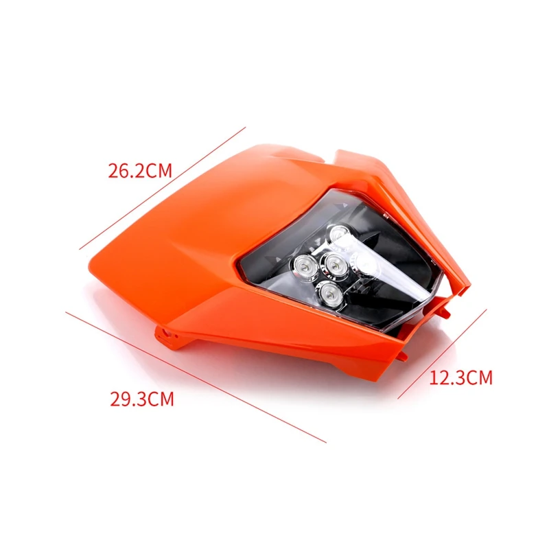 Светильник на лобовое стекло для мотоцикла фара маска DRL светильник РА KTM EXCF SXF XCF