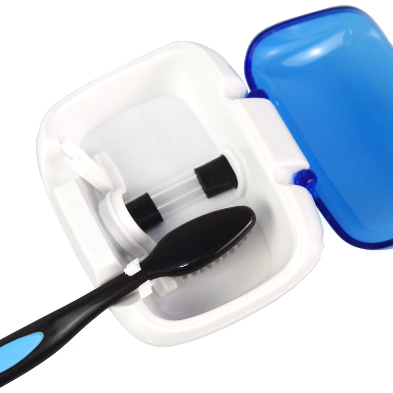 

hot selling product UV Toothbrush Sanitizer Home Health Dental Care Toothbrush Sterilizer Storage mini box