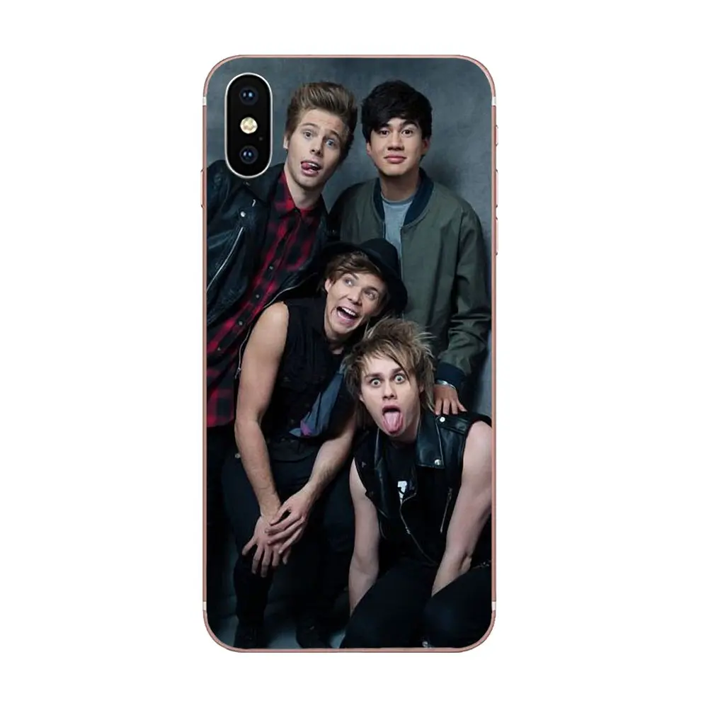 Чехлы для телефонов с рисунками люка Хеммингс из песни группы 5 Seconds Of Summer 5sos