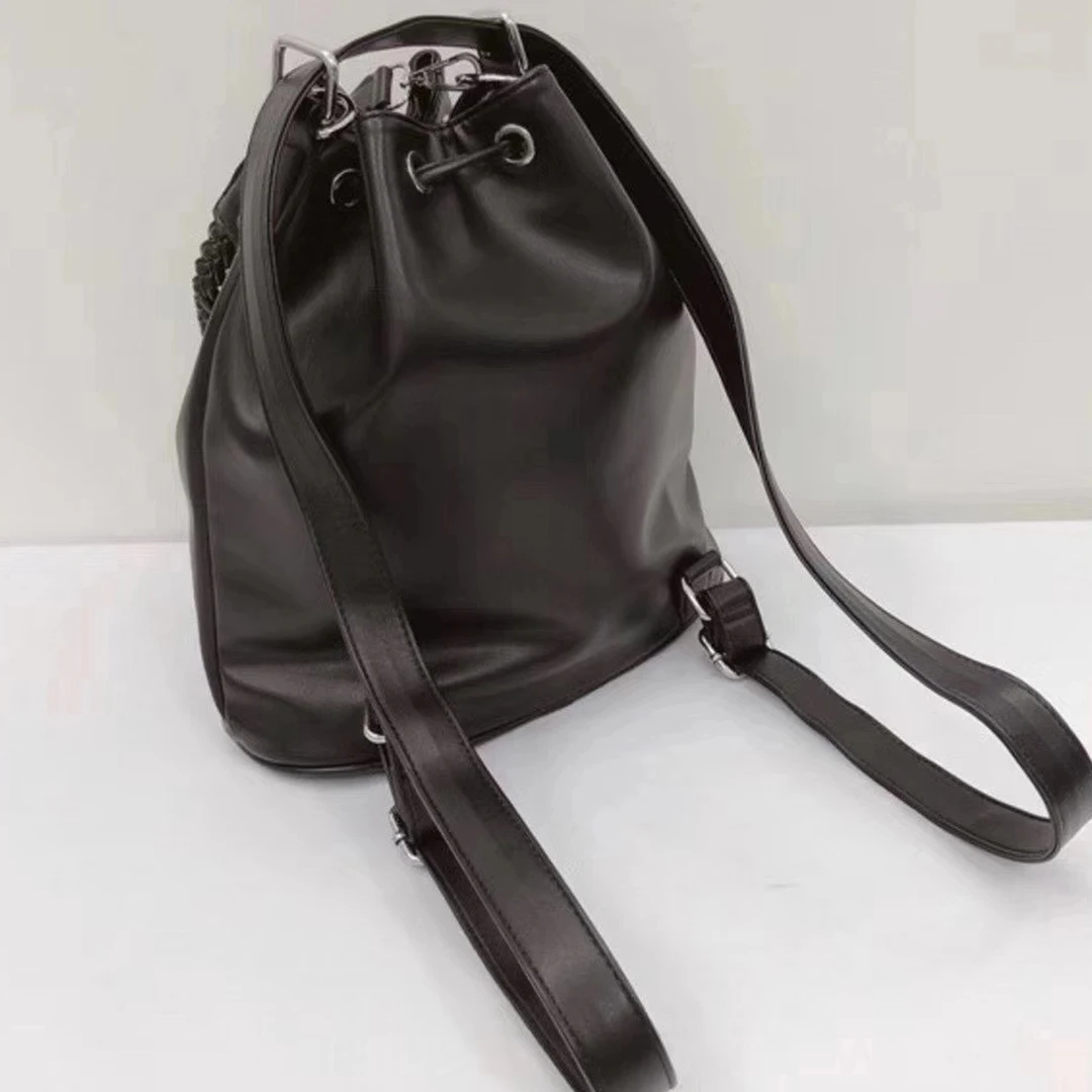 

Women's Fashion Purse Backpacks Multipurpose Design Woven Top Handle Handbags Leather Travel Shoulder Bag