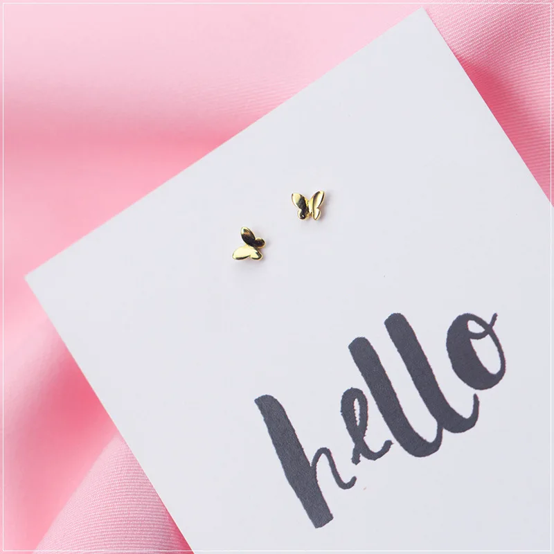 Женские маленькие серьги гвоздики La Monada из стерлингового серебра 925 пробы в