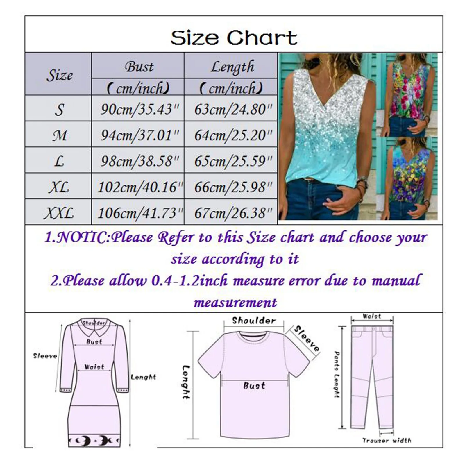 

40# Sleeveless Floral Print Shirt Blouse Women Vintage V-neck Tank Casual Summer Blouses For Women Graphic Vest Plus Size Blouse
