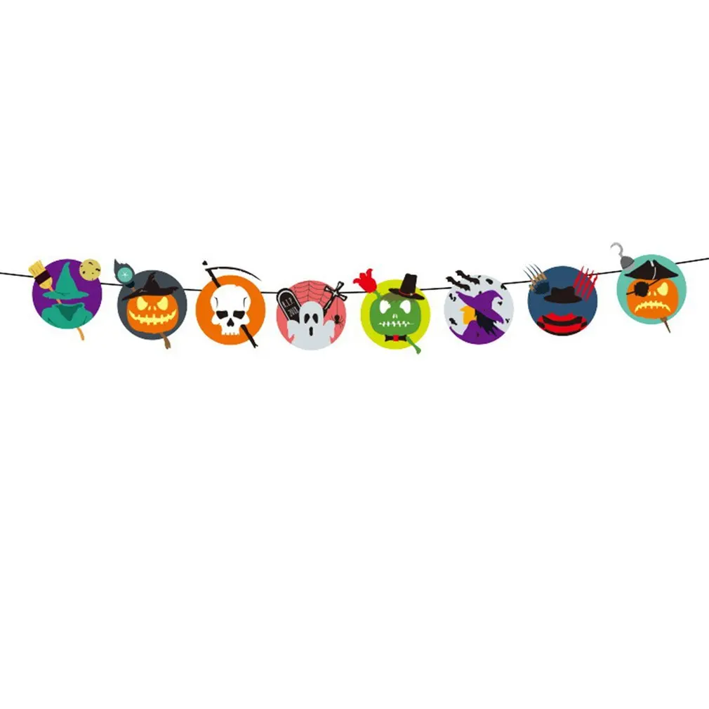 Украшение для вечевечерние НКИ на Хэллоуин баннер украшение создания атмосферы