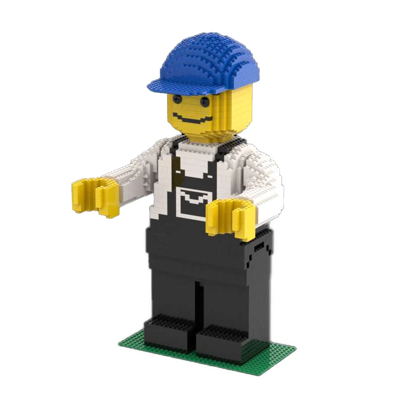 

1898 шт., Детский конструктор Rock Man