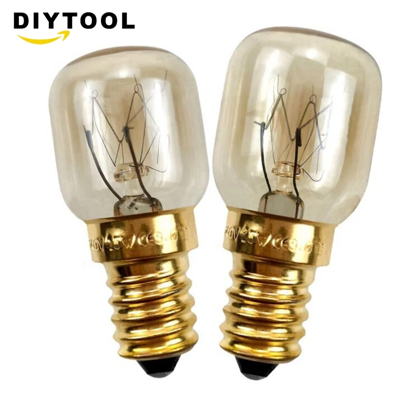 

Bulb Oven Bulb 15W 25W Microwave Lamp High Temperature E14 Himalayan Salt Crystal Lamp
