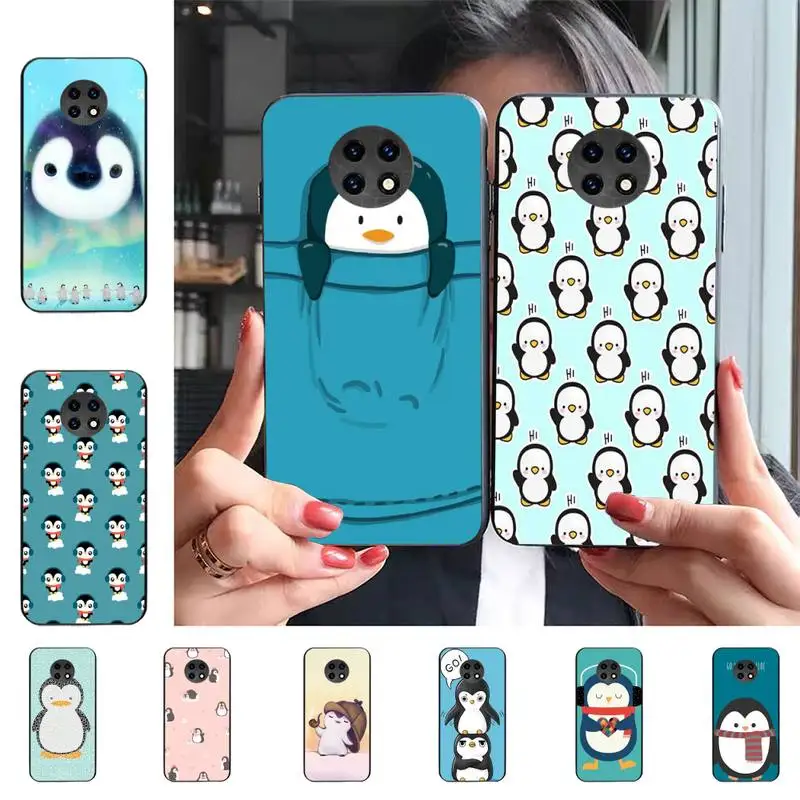 

Cute Lovely Penguin Phone Case For Redmi 9 5 S2 K30pro Silicone Fundas for Redmi 8 7 7A note 5 5A Capa