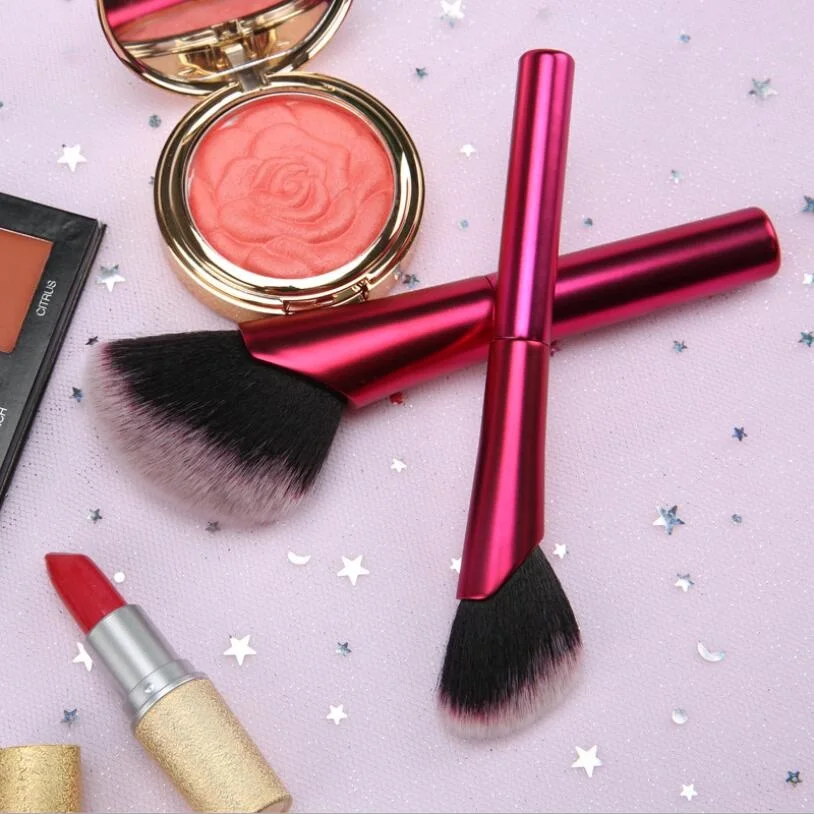 1 шт. профессиональная румяна кисти для макияжа нейлоновая металлическая ручка