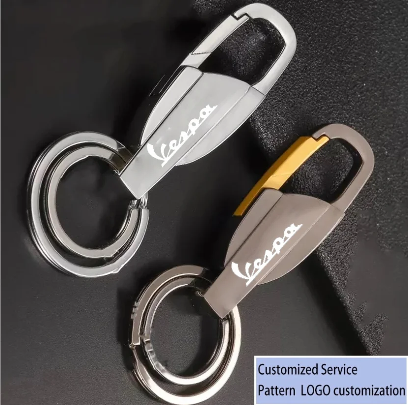 

Piaggio Vespa Sprint Primavera Motorcycle Alloy Key Ring 50 150 150S 946 GTS GTV LX 60 125 250 300 Accessories