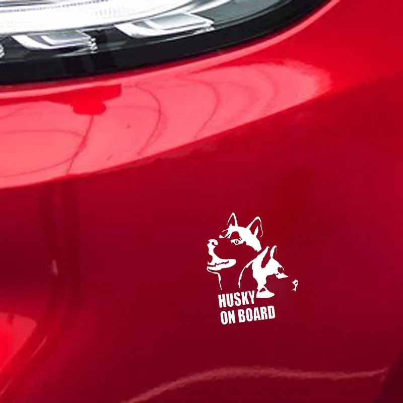 

Car Sticker Fun Husky Car Sticker PVC, 15.2cm * 12.5cm