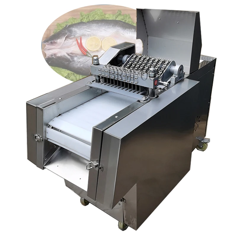 

Meat Cutter Commercial Chicken Chop Equipment Automatic Bone Cutting Machine Duck Food Processing High Power Kitchen Appliance