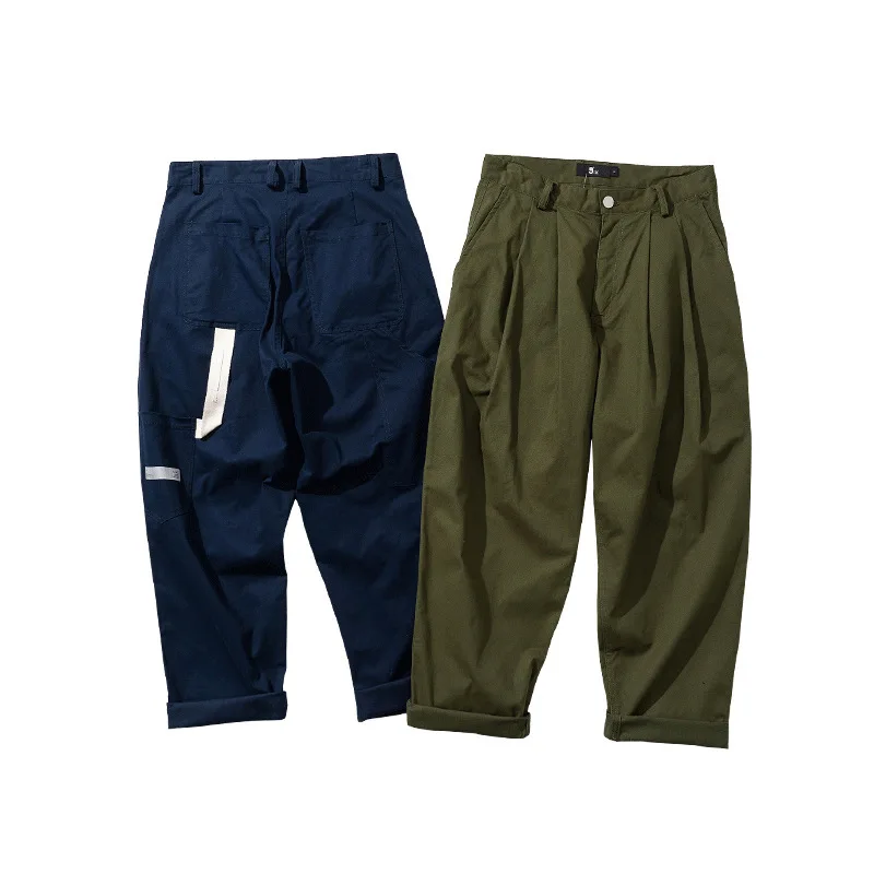 

Chaowai 2021 spring new solid color loose wide leg overalls