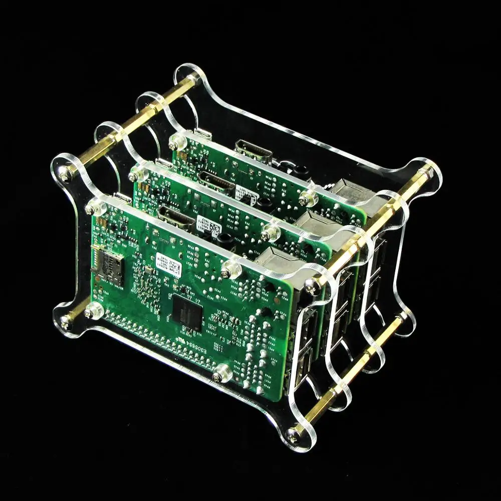 Многослойный акриловый корпус для шкафа Raspberry PI 4 2/3/4/5 слоев|Аксессуары