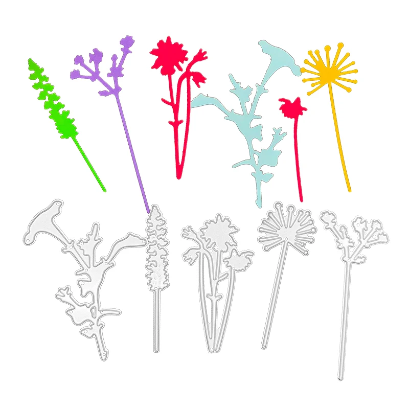 

Julyarts 90*108mm Flower Dies Metal Dies for Card Making Scrapbooking for Paper Cards Making New Arrivals