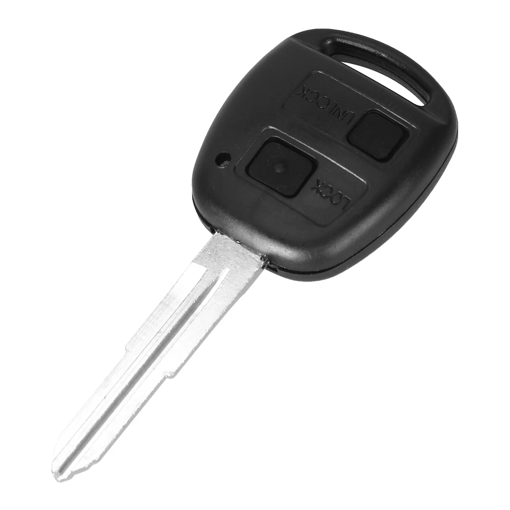 Брелок для автомобильного ключа KEYYOU с 2 кнопками чехол TOYOTA YARIS CAMRY RAV4 Corolla PRADO Uncut TOY41