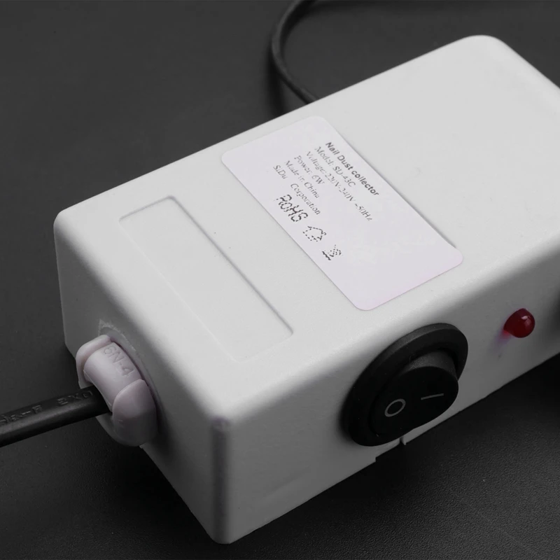 

Nail Dust Collector Nail Art Nails Manicure Machine Tools Equipment Nail Art Vacuum Cleaner Machine Manicure EU Plug