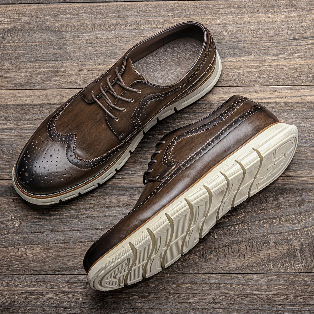 

Men casual shoes sneakers men's spring shoes Size 7-13 WOOTTEN comfortable 2021 Walk shoes for men#AL525