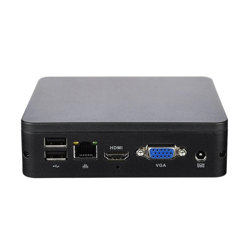 

MINI Host DDR3L Office Host HDMI+VGA Dual 4K Support Windows 10&Linux
