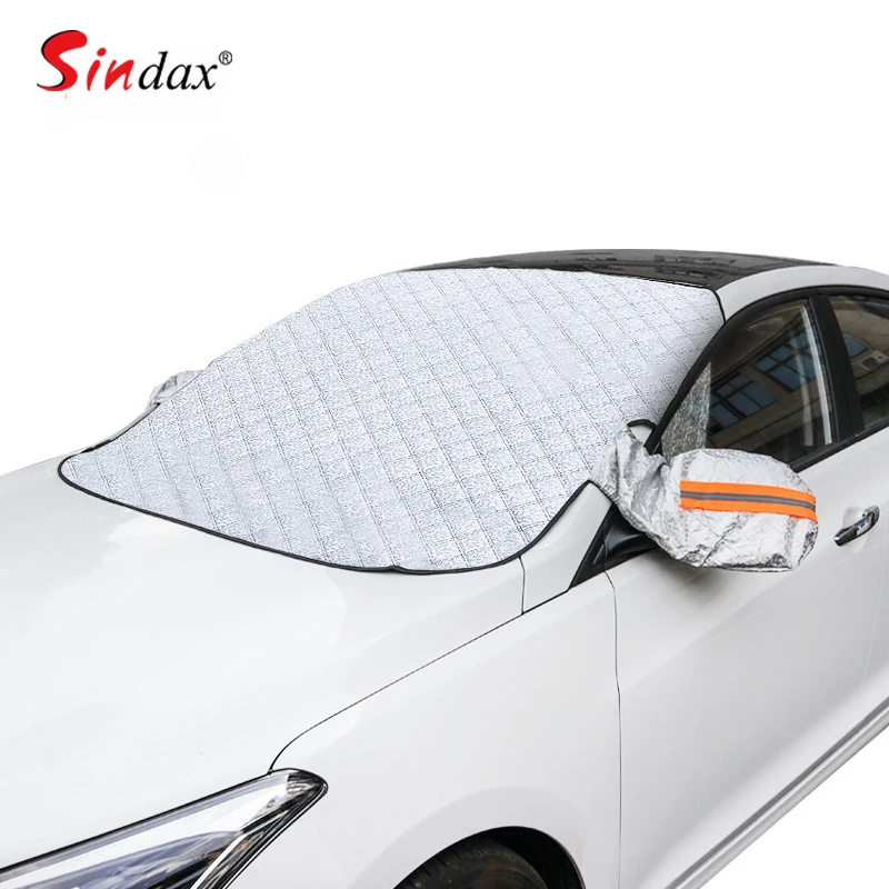 

Car Snow Cover for Car Front Windscreen Cover Anti Snow Ice Outdoor Waterproof Auto Protector Winter Automobiles Exterior Cover