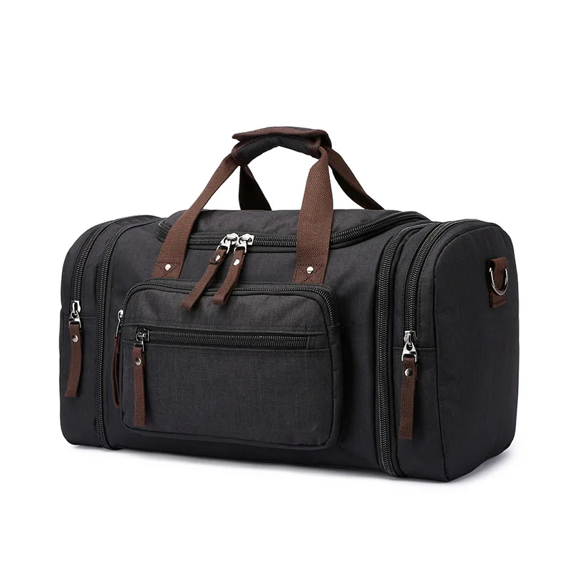 

Travel bag waterproof outdoor LUGGAGE BAG canvas Single Shoulder Large Capacity