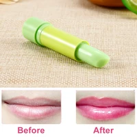 321pcs moisturizing discolor lipstick lips care makeup temperature change color reduce lip lines protection lip balm tslm2