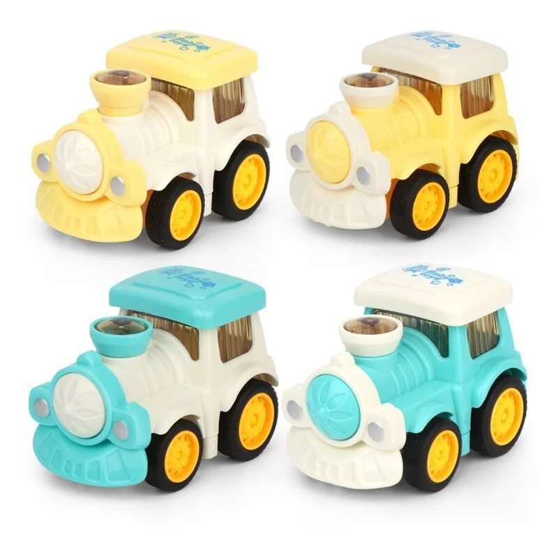 

Child Inertia Mixer Truck Crane Engineering Vehicle Cute Cartoons Pull Back Small Train Beating Doll Boy Girl Educational Toys