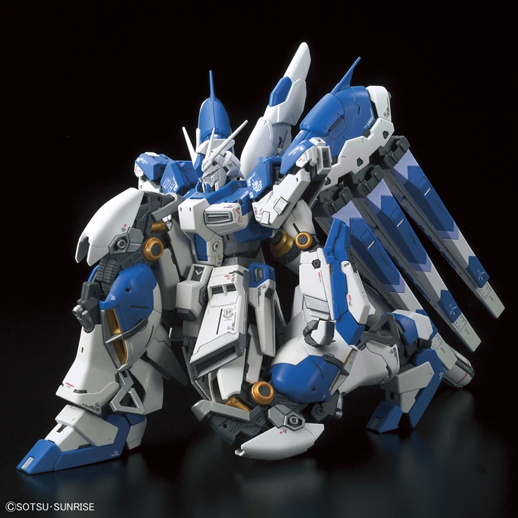 Оригинал Gundam Rg 1/144 RX-93-V2 Hi-V аниме Гундам фигурки Monteren Pvc модель Speelgoed | Игрушки и