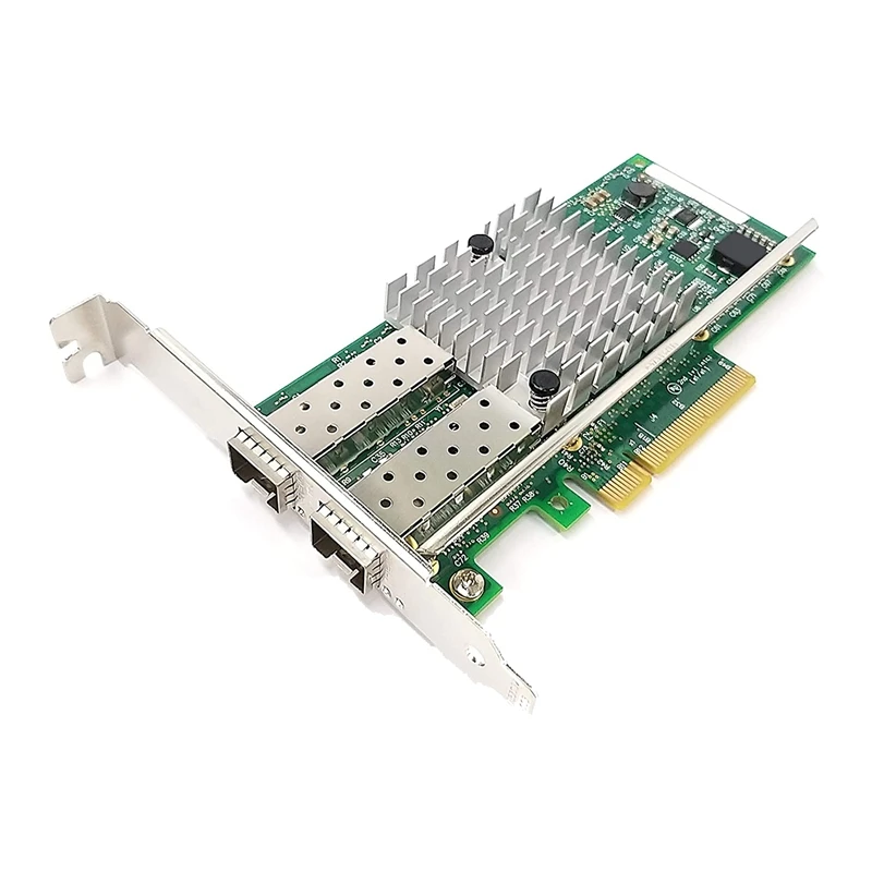 

Dual Port 10GbE SFP+ Fiber Optic PCI-Express Gigabit Ethernet Server Adapter 2 Port Network Interface Controller Card