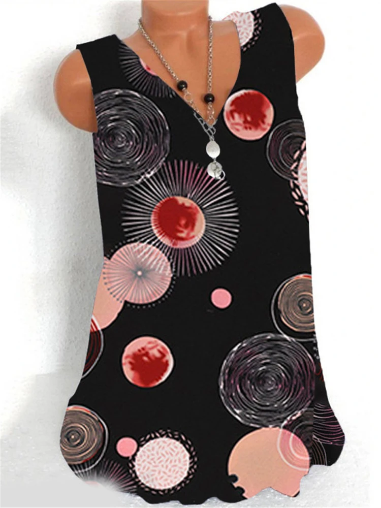 Новая женская футболка большого размера с v образным вырезом без рукавов жилет