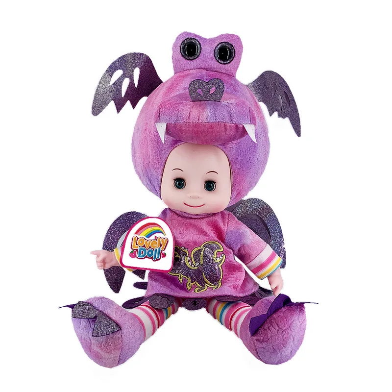 

Динозавр, плюшевая игрушка, кавайная мультяшная мягкая игрушка в виде животных, игрушка с музыкой, динозавр, обнимающая Подушка для сна, дет...