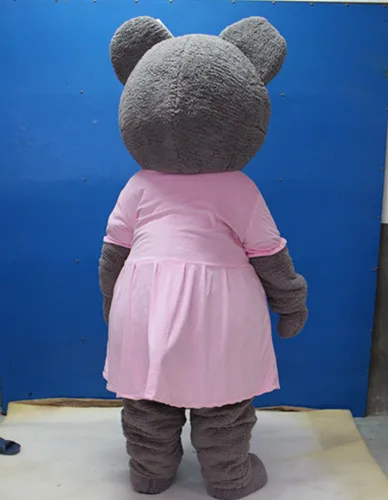 

Wedding Teddy Bear Mascot Costumes Bear Cosplay Costumes for Halloween Carival Party Event Animal Orso Costume Adult mascot