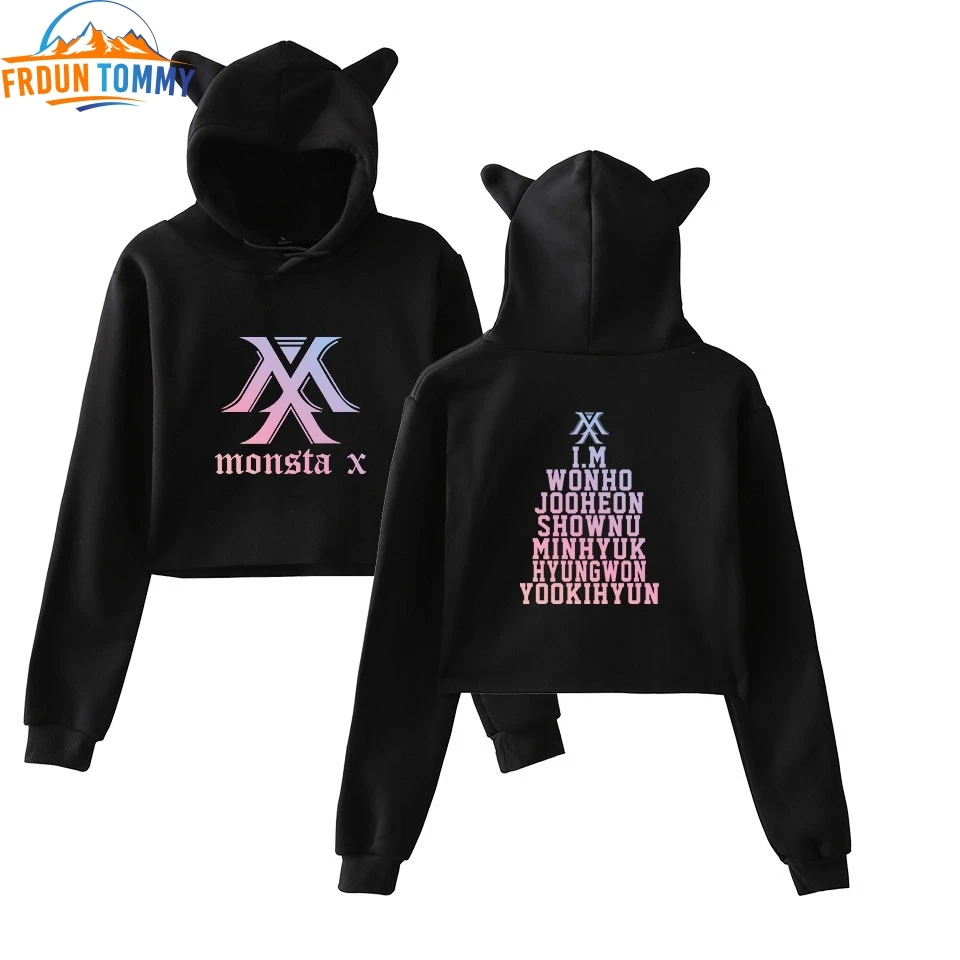 Толстовка унисекс в стиле K-POP group MONSTA X JOOHEON I.M Повседневная зимняя/Осенняя Женская