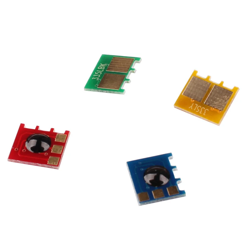 CRG-335 CRG-335e Тонер-барабан чип для Canon Satera LBP841C 842C 843Ci LBP9660C 9520C принтер | Компьютеры и