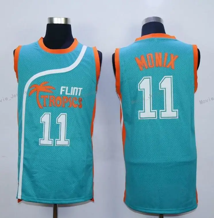 Новинка 2020 баскетбольная майка из фильма Pro Flint Tropics #7 кофейный/черный 69 центр