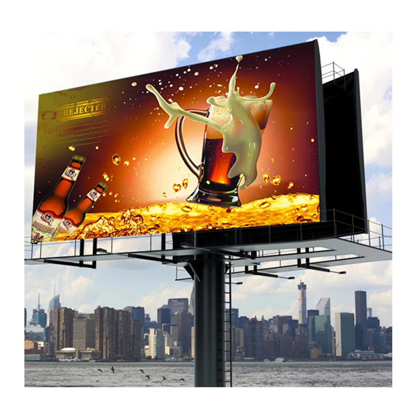 Outdoo LED Matrix TV P5 наружный 640x640 мм литой алюминиевый шкаф полноцветный рекламный щит |
