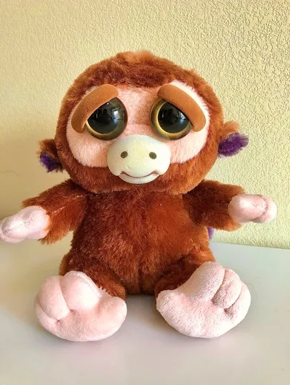 Monkey Growl Веселые Домашние животные, меняющие лицо, единорог, мягкие игрушки для детей, плюшевый дракон, сердитые животные, кукла панда - Цвет: Monkey Growl