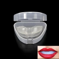 51020pcs professional permanent floating lip mouth guard tooth socket with case box for lip tattoo braces auxiliary supplies