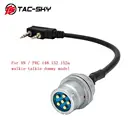 Тактическое переговорное устройство, DIY разъем для ANPRC, 148, 152, 152A, модель внутренней связи, тактический prc, U 283, 1U, 4U, модель